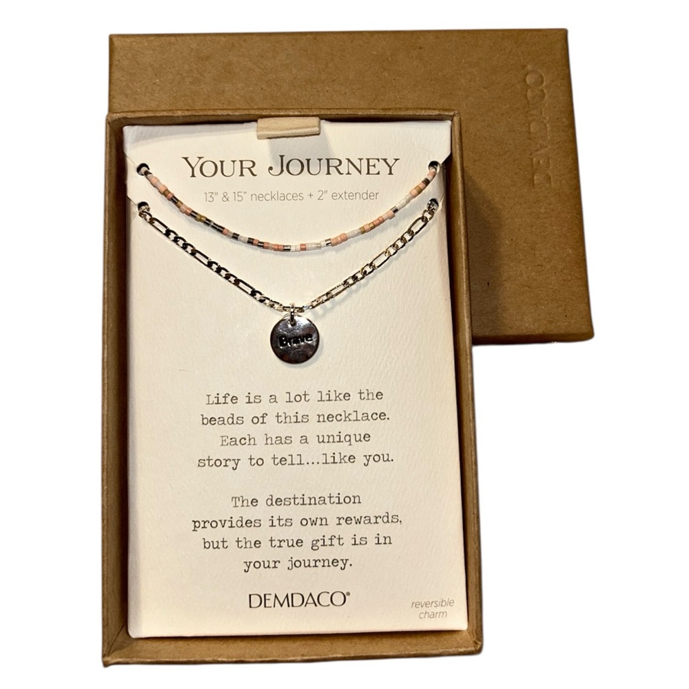 🆕 NWT Demdaco Your Journey Brave Necklace